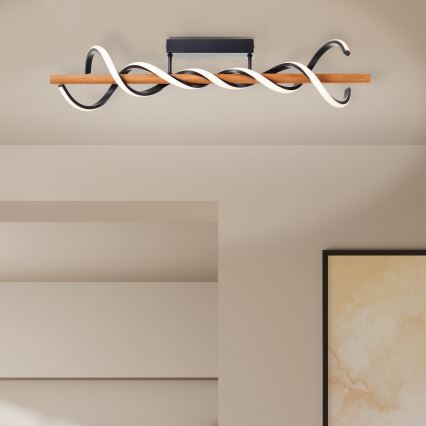 Brilliant - LED Pritemdomas tvirtinamas sietynas AMALIA LED/38W/230V pušis