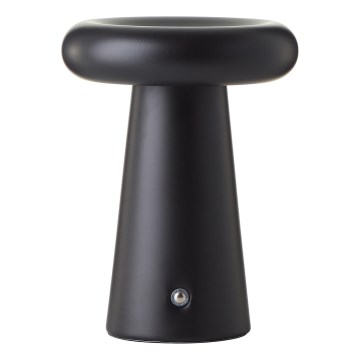 Brilliant - LED reguliuojama lietimui jautri lauko stalinė lempa MUFFIN LED/3W/5V USB 2600 mAh IP44 juoda
