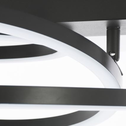 Brilliant - LED Reguliuojama lubų šviesa PEDLEY LED/36W/230V juoda