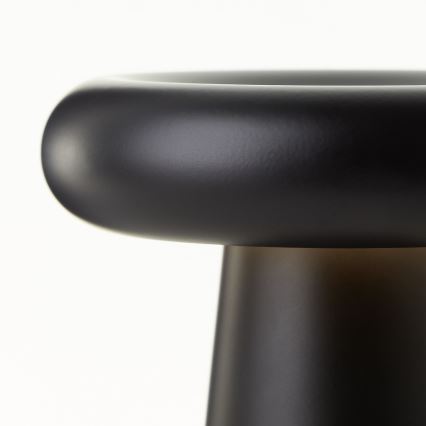 Brilliant - LED reguliuojama lietimui jautri lauko stalinė lempa MUFFIN LED/3W/5V USB 2600 mAh IP44 juoda