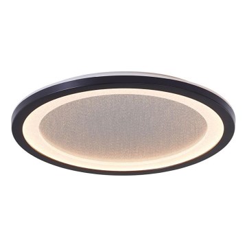 Brilliant - LED reguliuojamas lubų šviestuvas MOSAKO LED/20W/230V 2700K skersmuo 29,5 cm juodas