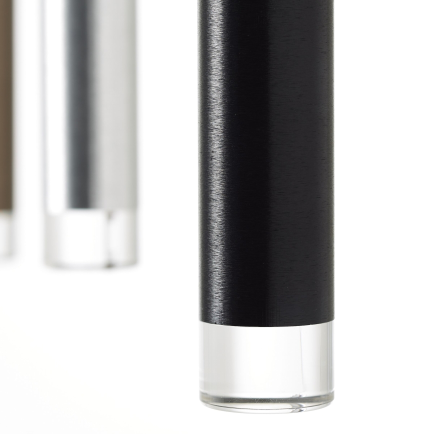 Brilliant - reguliuojamas LED pakabinamas šviestuvas ant laido CEMBALO LED/60W/230V matinis chromas/juoda/ruda