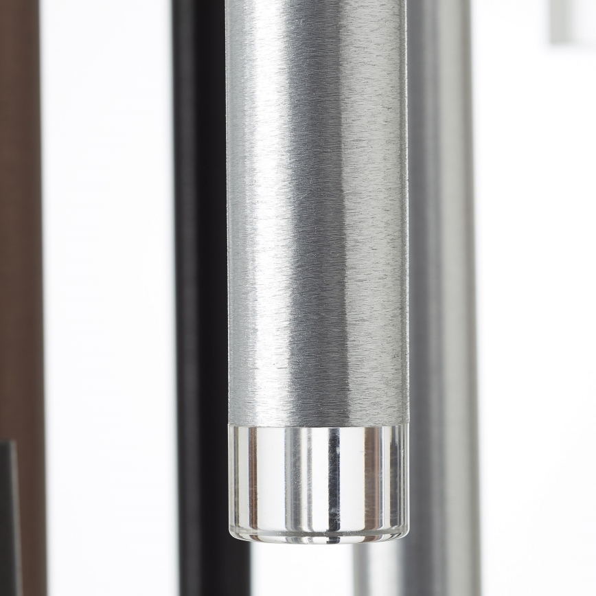 Brilliant - LED dimeriuojamas pakabinamas šviestuvas ant laido CEMBALO LED/70W/230V matinis chromas/juoda/ruda