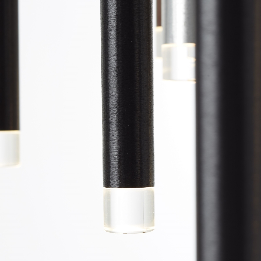 Brilliant - LED dimeriuojamas pakabinamas šviestuvas ant laido CEMBALO LED/70W/230V matinis chromas/juoda/ruda