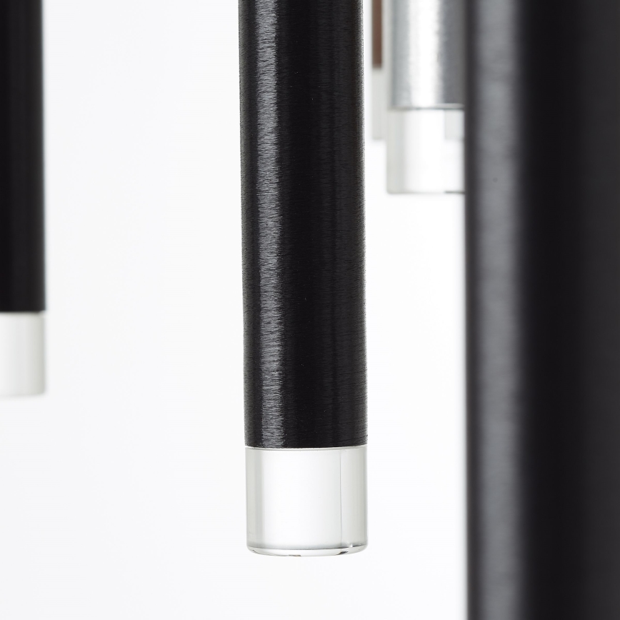 Brilliant - LED dimeriuojamas pakabinamas šviestuvas ant laido CEMBALO LED/70W/230V matinis chromas/juoda/ruda