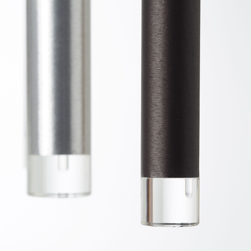 Brilliant - LED dimeriuojamas pakabinamas šviestuvas ant laido CEMBALO LED/70W/230V matinis chromas/juoda/ruda