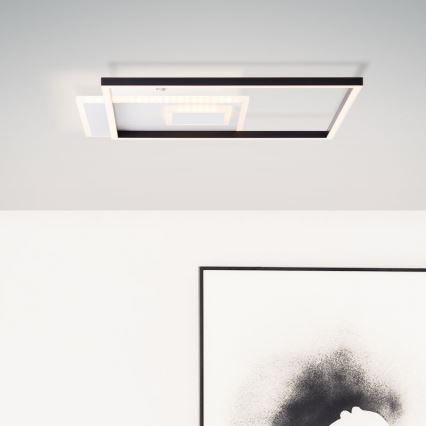 Brilliant - LED Pritemdomas lubinis šviestuvas IORGO LED/40W/230V 3000K 43,5x43,5 cm balta/juoda