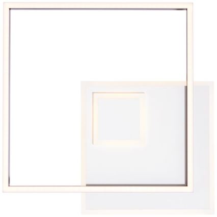 Brilliant - LED Pritemdomas lubinis šviestuvas IORGO LED/40W/230V 3000K 43,5x43,5 cm balta/juoda