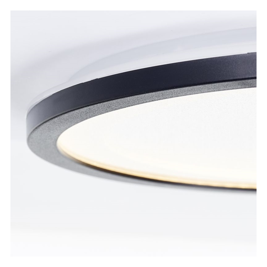 Brilliant - LED Pritemdomas lubinis šviestuvas MOSAKO LED/20W/230V 2700K diametras 29,5 cm juoda