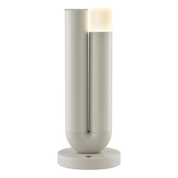 Brilliant - LED reguliuojamo ryškumo įkraunama jutiklinė lauko stalinė lempa SAYU LED/2,5W/5V 2700K 2600 mAh IP44 pilka