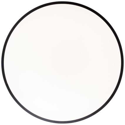 Brilliant - dimeriuojamas LED lubinis šviestuvas SLIMLINE LED/60W/230V 3000-6500K skersmuo 49 cm juodas + su nuotoliniu pulteliu