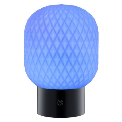 Brilliant - LED RGBW reguliuojamo ryškumo įkraunamas su lietimo valdymu lauko stalinis šviestuvas SARASTRO LED/3W/5V 2700K 1800 mAh IP44 baltas