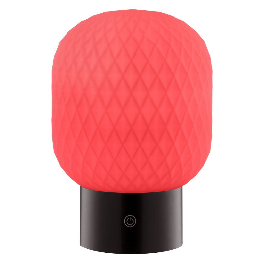 Brilliant - LED RGBW reguliuojamo ryškumo įkraunamas su lietimo valdymu lauko stalinis šviestuvas SARASTRO LED/3W/5V 2700K 1800 mAh IP44 baltas