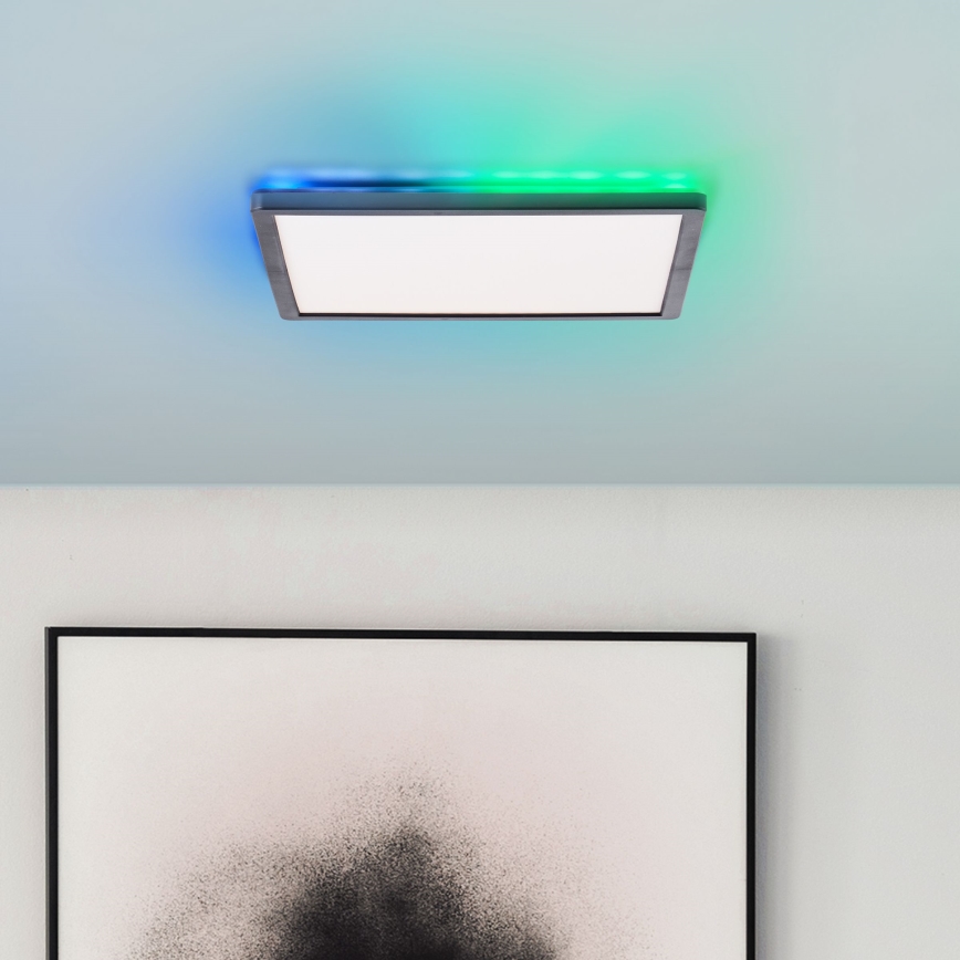 Brilliant - LED RGBW Reguliuojamas lubinis šviestuvas SALTERY LED/20W/230V 3000-6500 + nuotolinio valdymo pultas