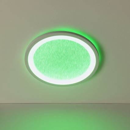 Brilliant - LED RGBW Reguliuojamas lubinis šviestuvas TANIDA LED/22W/230V 3000-6500K+ nuotolinio valdymo pultas
