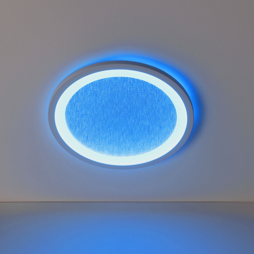 Brilliant - LED RGBW Reguliuojamas lubinis šviestuvas TANIDA LED/22W/230V 3000-6500K+ nuotolinio valdymo pultas