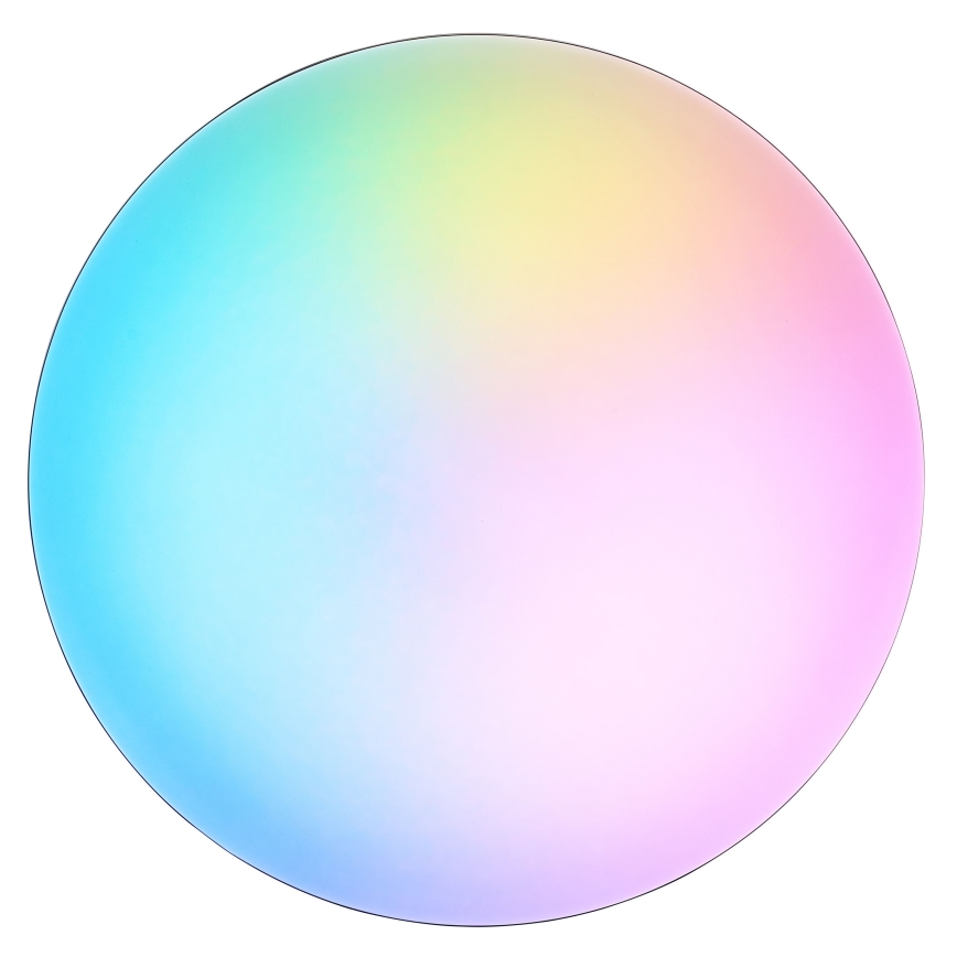 Brilliant - LED RGBW reguliuojamas lubinis šviestuvas LIVIO LED/20W/230V 3000-6500K Ø 38,5 cm juodas + su nuotoliniu pulteliu