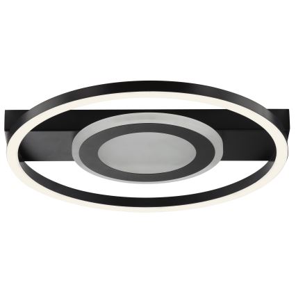 Brilliant - LED RGBW dimeriuojamas lubinis šviestuvas MAUREEN LED/20W/230V 3000-6500K juodas + nuotolinis pultelis