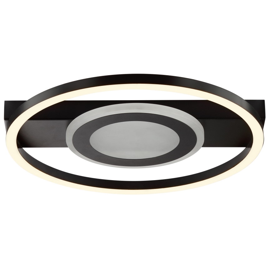 Brilliant - LED RGBW dimeriuojamas lubinis šviestuvas MAUREEN LED/20W/230V 3000-6500K juodas + nuotolinis pultelis