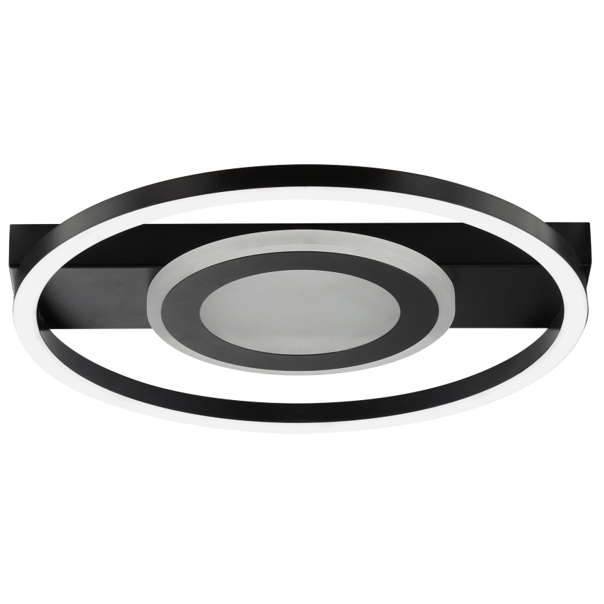 Brilliant - LED RGBW dimeriuojamas lubinis šviestuvas MAUREEN LED/20W/230V 3000-6500K juodas + nuotolinis pultelis