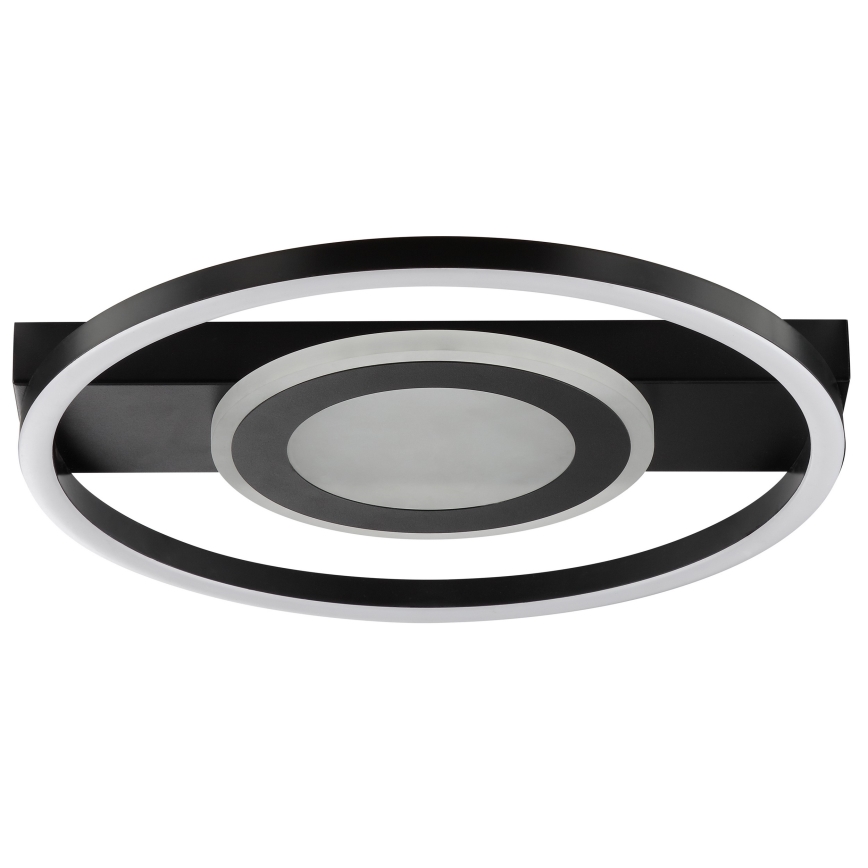 Brilliant - LED RGBW dimeriuojamas lubinis šviestuvas MAUREEN LED/20W/230V 3000-6500K juodas + su nuotoliniu pultu