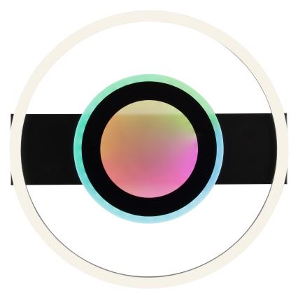 Brilliant - LED RGBW dimeriuojamas lubinis šviestuvas MAUREEN LED/20W/230V 3000-6500K juodas + su nuotoliniu pultu