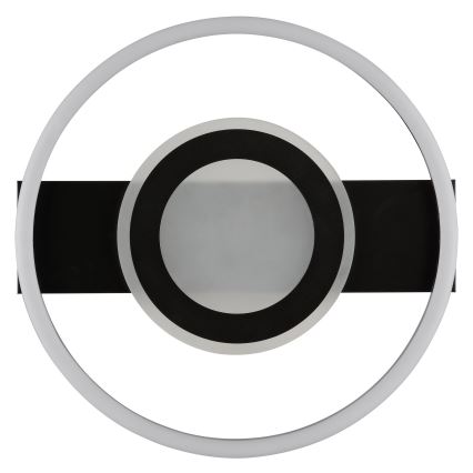 Brilliant - LED RGBW dimeriuojamas lubinis šviestuvas MAUREEN LED/20W/230V 3000-6500K juodas + su nuotoliniu pultu