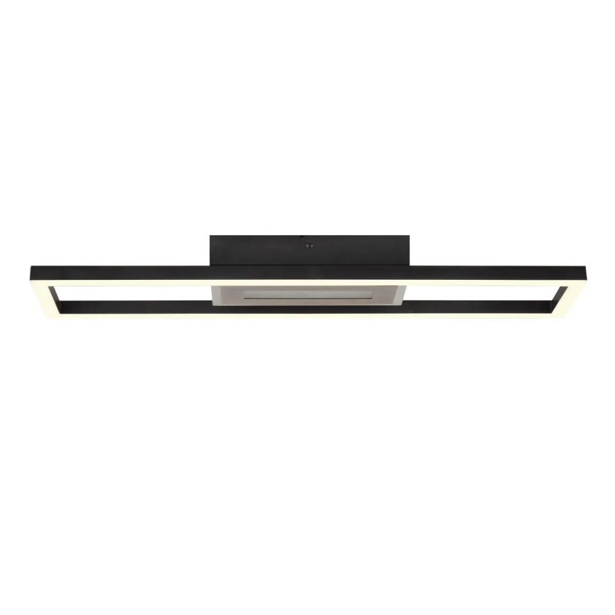 Brilliant - LED RGBW dimeriuojamas lubinis šviestuvas BESSON LED/20W/230V 3000-6500K juodas + nuotolinis valdymas