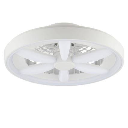 Brilliant - LED RGBW Pritemdomas lubinis ventiliatorius su šviestuvu GAIANO LED/48W/230V 2700-6500K balta + nuotolinio valdymo pultas