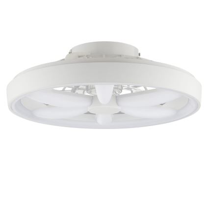 Brilliant - LED RGBW Pritemdomas lubinis ventiliatorius su šviestuvu GAIANO LED/48W/230V 2700-6500K balta + nuotolinio valdymo pultas