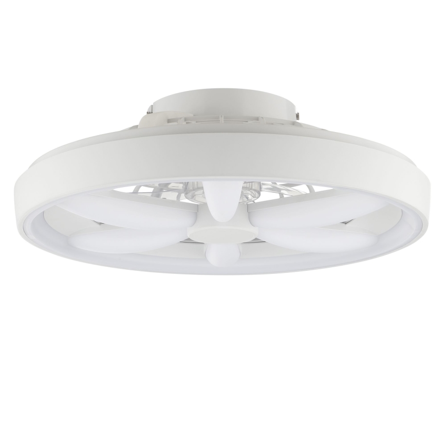Brilliant - LED RGBW Pritemdomas lubinis ventiliatorius su šviestuvu GAIANO LED/48W/230V 2700-6500K balta + nuotolinio valdymo pultas