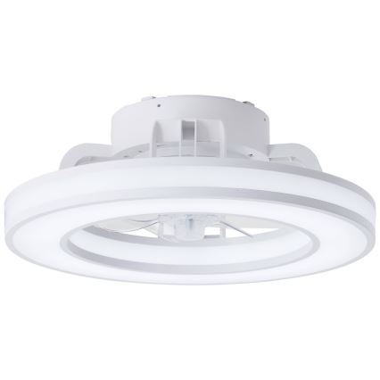 Brilliant - LED RGBW Pritemdomas lubinis ventiliatorius MONDELLO LED/26W/230V 2700-6500K diametras 41,5 cm balta + nuotolinio valdymo pultas
