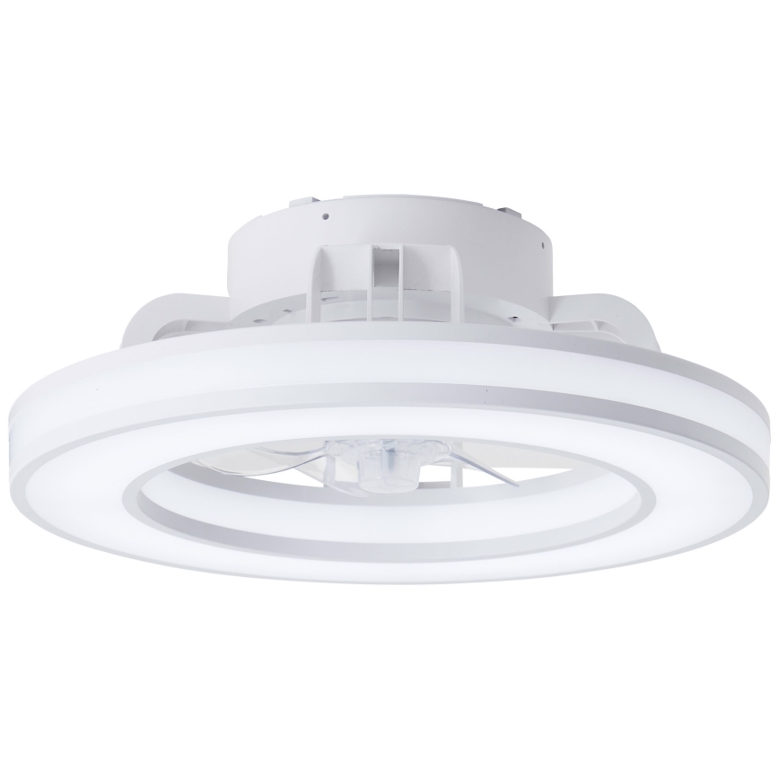 Brilliant - LED RGBW Pritemdomas lubinis ventiliatorius MONDELLO LED/26W/230V 2700-6500K diametras 41,5 cm balta + nuotolinio valdymo pultas