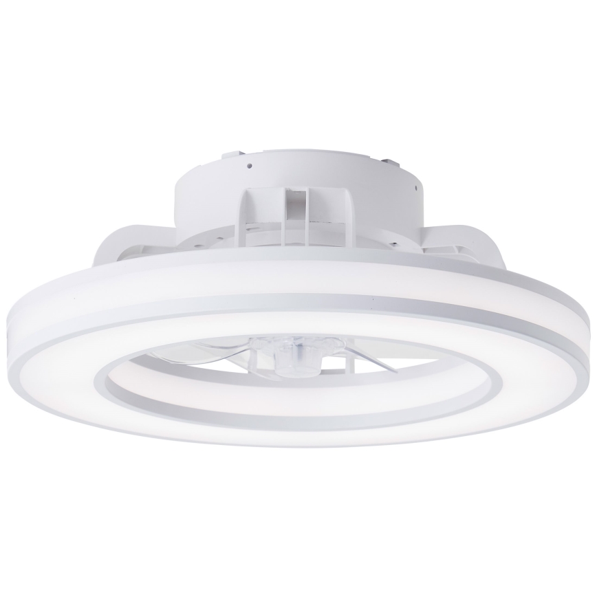 Brilliant - LED RGBW Pritemdomas lubinis ventiliatorius MONDELLO LED/26W/230V 2700-6500K diametras 41,5 cm balta + nuotolinio valdymo pultas