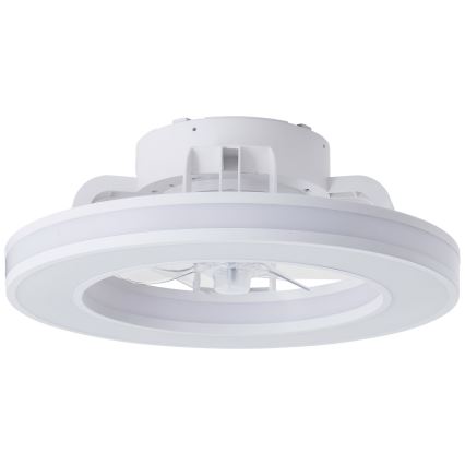 Brilliant - LED RGBW Pritemdomas lubinis ventiliatorius MONDELLO LED/26W/230V 2700-6500K diametras 41,5 cm balta + nuotolinio valdymo pultas