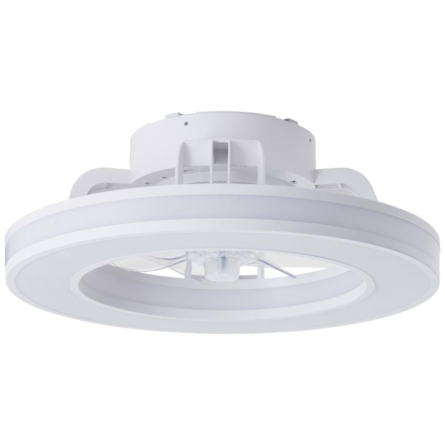 Brilliant - LED RGBW Pritemdomas lubinis ventiliatorius MONDELLO LED/26W/230V 2700-6500K diametras 41,5 cm balta + nuotolinio valdymo pultas