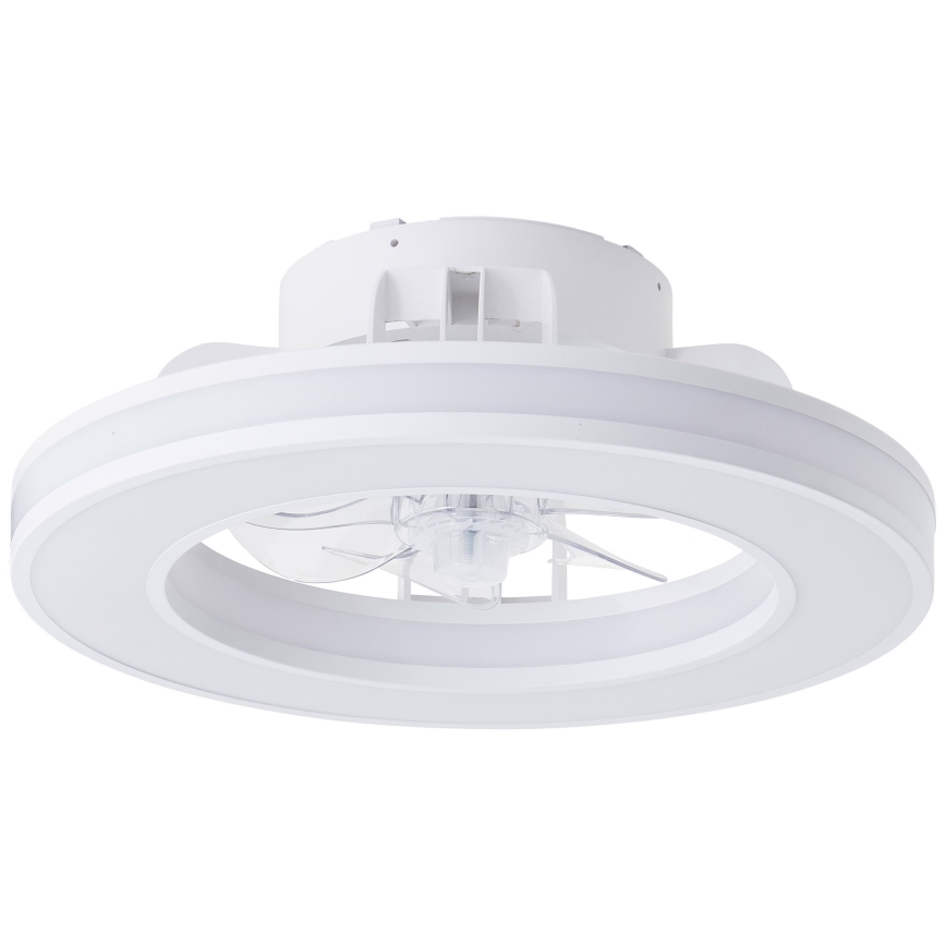Brilliant - LED RGBW Pritemdomas lubinis ventiliatorius MONDELLO LED/26W/230V 2700-6500K diametras 41,5 cm balta + nuotolinio valdymo pultas