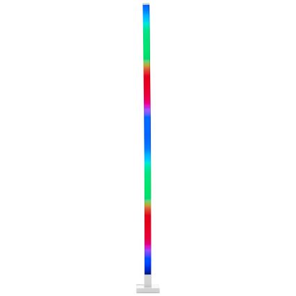 Brilliant - LED RGBW Pritemdomas toršeras NEELE LED/6,5W/230V balta + nuotolinio valdymo pultas