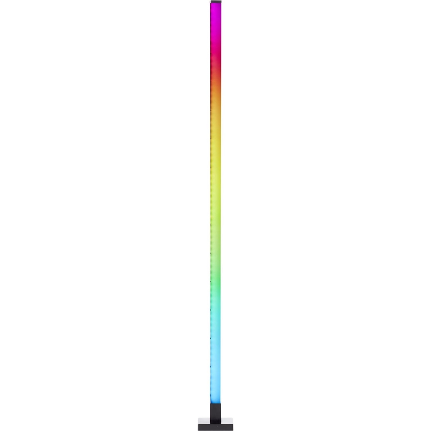 Brilliant - LED RGBW Pritemdomas toršeras NEELE LED/6,5W/230V juoda + nuotolinio valdymo pultas
