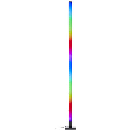 Brilliant - LED RGBW Pritemdomas toršeras NEELE LED/6,5W/230V juoda + nuotolinio valdymo pultas