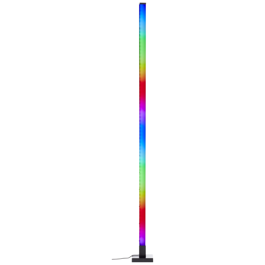 Brilliant - LED RGBW Pritemdomas toršeras NEELE LED/6,5W/230V juoda + nuotolinio valdymo pultas