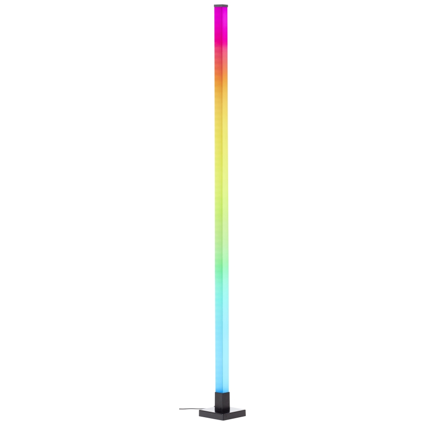 Brilliant - LED RGBW Pritemdomas toršeras NEELE LED/6,5W/230V juoda + nuotolinio valdymo pultas