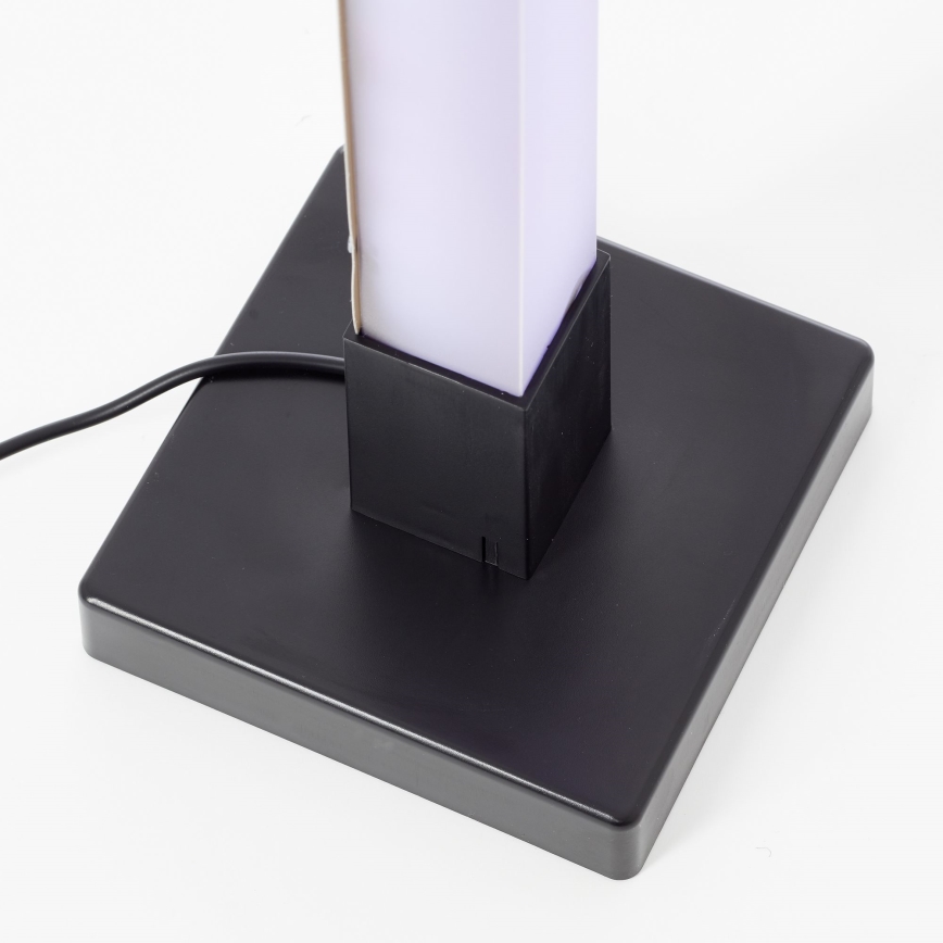 Brilliant - LED RGBW Pritemdomas toršeras NEELE LED/6,5W/230V juoda + nuotolinio valdymo pultas