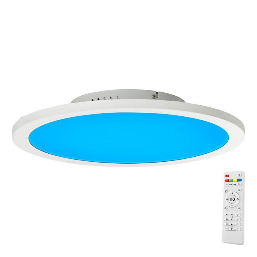 Brilliant - LED RGBW Reguliuojamas lubinis šviestuvas ABIE LED/24W/230V 2700-6500K + nuotolinio valdymo pultas