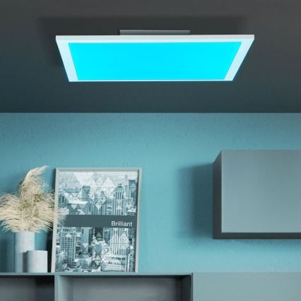 Brilliant - LED RGBW Reguliuojamas lubinis šviestuvas ABIE LED/24W/230V 2700-6500K + nuotolinio valdymo pultas