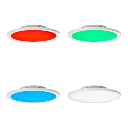 Brilliant - LED RGBW Reguliuojamas lubinis šviestuvas ABIE LED/24W/230V 2700-6500K + nuotolinio valdymo pultas