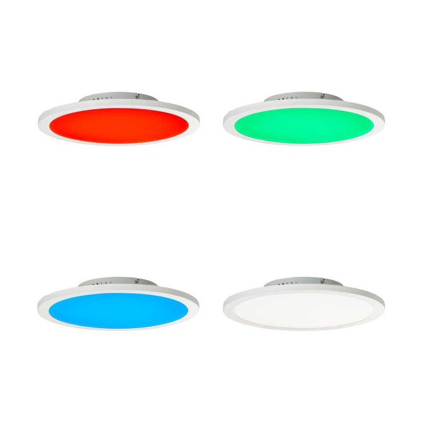 Brilliant - LED RGBW Reguliuojamas lubinis šviestuvas ABIE LED/24W/230V 2700-6500K + nuotolinio valdymo pultas