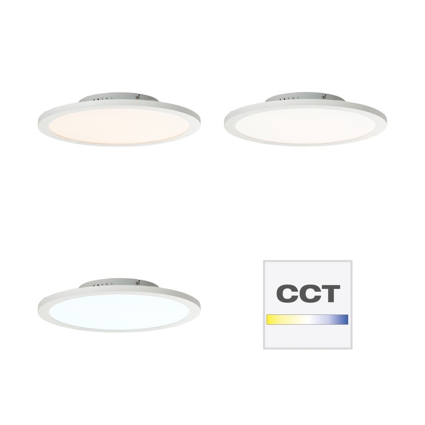 Brilliant - LED RGBW Reguliuojamas lubinis šviestuvas ABIE LED/24W/230V 2700-6500K + nuotolinio valdymo pultas