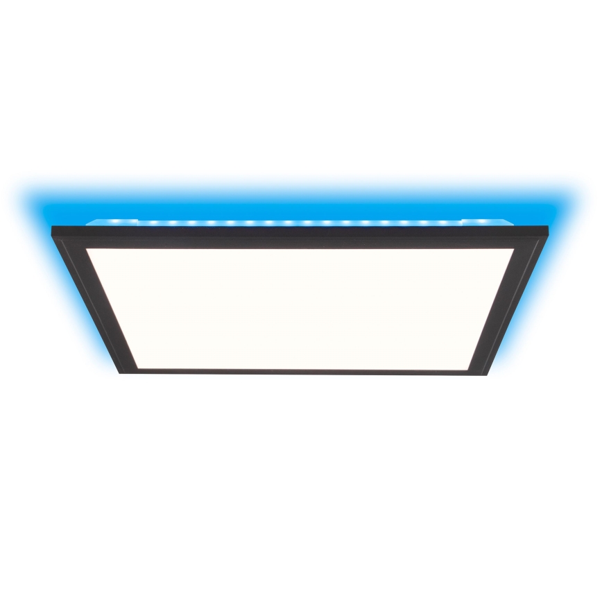 Brilliant - LED RGBW Reguliuojamas lubinis šviestuvas ALLIE LED/24W/230V 2700-6500K juoda + nuotolinio valdymo pultas