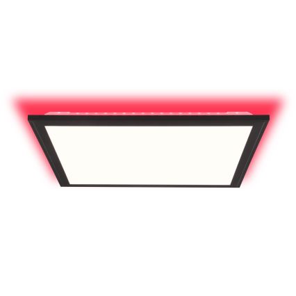 Brilliant - LED RGBW Reguliuojamas lubinis šviestuvas ALLIE LED/24W/230V 2700-6500K juoda + nuotolinio valdymo pultas